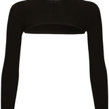 Dolce & Gabbana cropped button-fastening cardigan