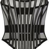 Dolce & Gabbana Tulle corset belt with boning