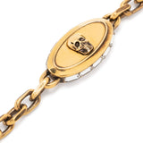 Alexander McQueen skull-detail chain-link bracelet