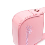 Blumarine crystal-embellished logo tote bag