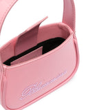 Blumarine crystal-embellished logo tote bag