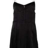 Palm Angels Anthracite Grey Corset Minidress