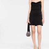 Palm Angels Anthracite Grey Corset Minidress