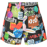 Ambush Multicolor Graphic Print Elastic Shorts