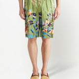 Etro Multicolored Floral Bermuda Shorts