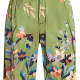 Etro Multicolored Floral Bermuda Shorts