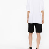 Comme des Garcons White Slogan Print T-shirt
