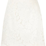 Dolce & Gabbana floral-lace miniskirt
