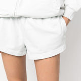 Balenciaga flared elasticated-waist shorts
