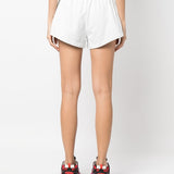 Balenciaga flared elasticated-waist shorts