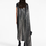 Balenciaga Metallic Effect Midi Dress