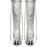 Balenciaga cagole leather boots