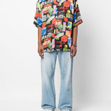 Ambush Black Graphic Print Shirt