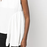 Comme Des Garçons White Tank Top