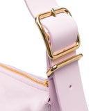 Jil Sander Pink Crinkled Leather Bag