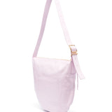 Jil Sander Pink Crinkled Leather Bag