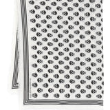 Alexander McQueen Skull wool scarf
