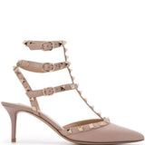 Valentino Powder Rockstud Stiletto Pumps