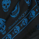 Alexander McQueen Skull silk blend scarf