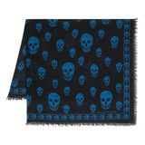 Alexander McQueen Skull silk blend scarf