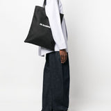 Jil Sander logo-print tote bag
