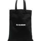 Jil Sander logo-print tote bag