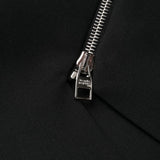 Alexander McQueen zip-embellished Midi Dress