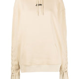 Jean Paul Gaultier Beige Logo Hoodie