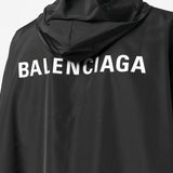 Balenciaga logo-print Hooded Windbreaker