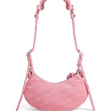 Balenciaga Le Cagole XS denim shoulder bag