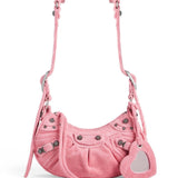 Balenciaga Le Cagole XS denim shoulder bag