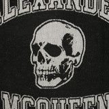 Alexander McQueen Logo wool scarf