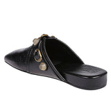 Balenciaga Cozy Cagole leather mules in black