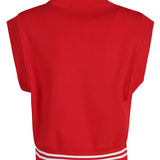 Autry Crimson Embroidered Logo Sweaters