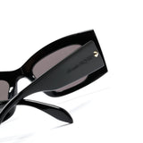 Alexander McQueen Black Spike Stud Sunglasses