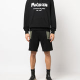 Alexander McQueen two-tone Elasticated Track Shorts