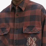 Palm Angels Shirts Brown