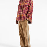 Palm Angels Jackets Bordeaux