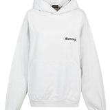 Balenciaga Bb corp cotton hoodie