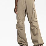 Coperni Khaki Wide Leg Trousers