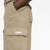 Coperni Khaki Wide Leg Trousers