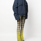 OTTOLINGER Blue Hooded Jacket with Drawstring