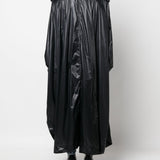 Saint Laurent Black Oversized Trench Coat