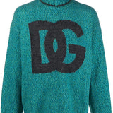 Dolce & Gabbana intarsia-knit logo jumper