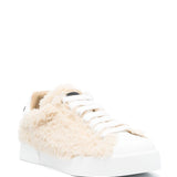 Dolce & Gabbana leather sneakers with embossed logo