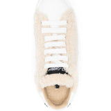 Dolce & Gabbana leather sneakers with embossed logo