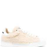 Dolce & Gabbana leather sneakers with embossed logo