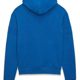 Saint Laurent logo-embroidered cotton hoodie