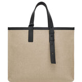 Ferragamo logo-embossed leather tote bag