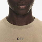 Off White Logo cotton t-shirt